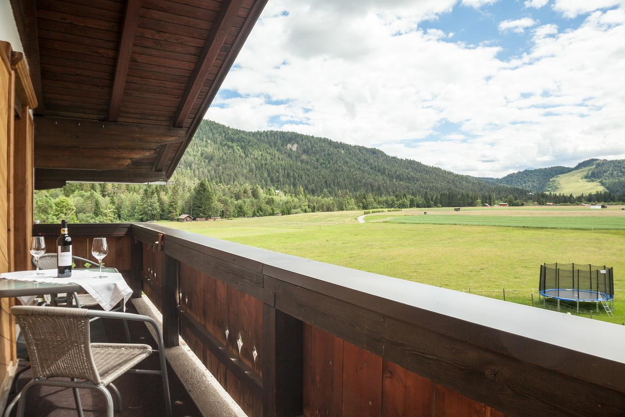 Haus Bergesblick Apartment Leutasch Luaran gambar